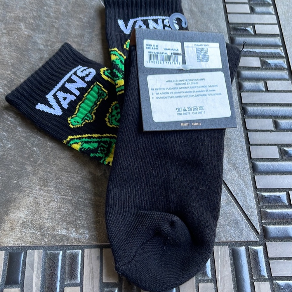 VANS “Off The Wall” Men’s socks - Picture 8 of 10